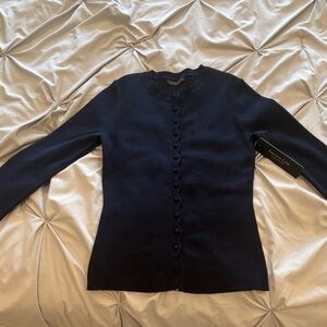 Banana Republic Dark Blue Cardigan